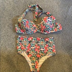 Floral ASOS bikini